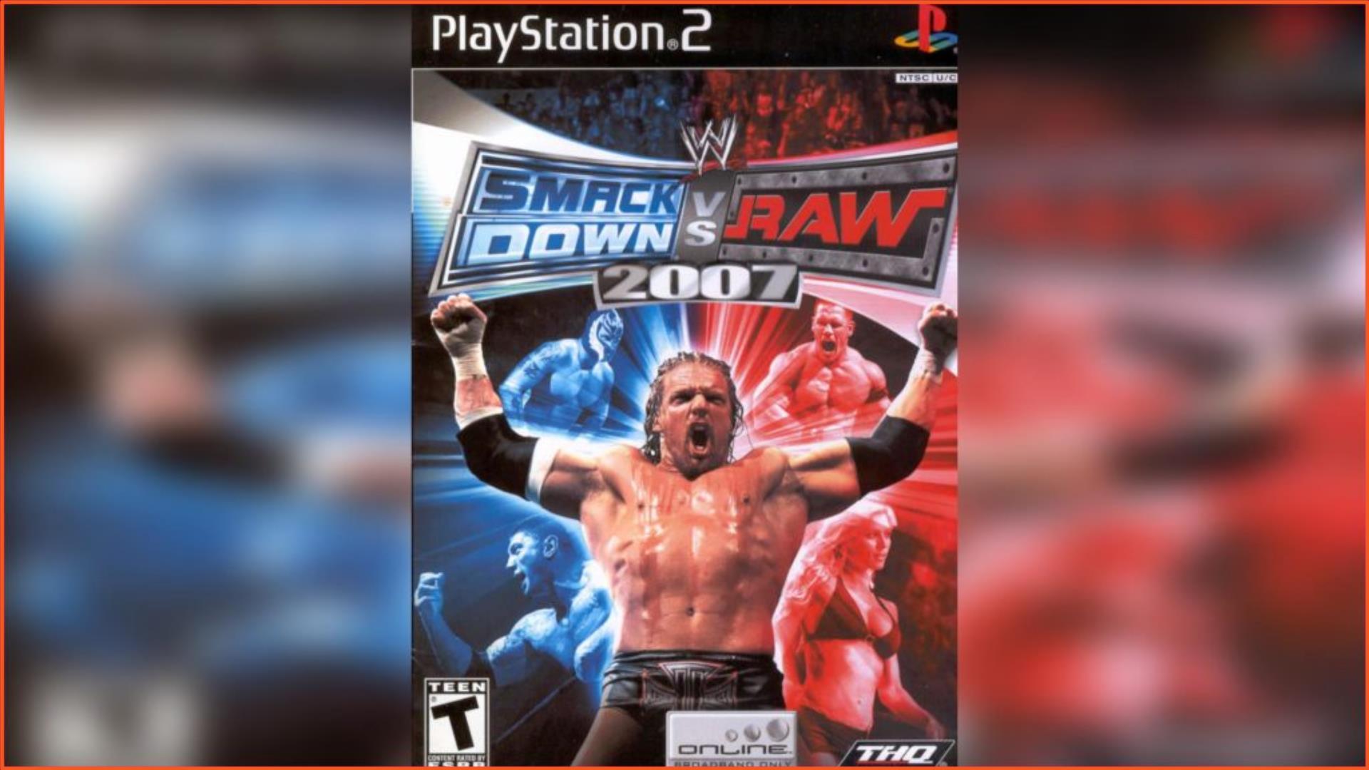 WWE SmackDown vs Raw 2007 PS2 ISO Download - SafeROMs